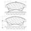 Disc Brake Pad Set CE 106.15220