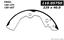 Drum Brake Shoe CE 110.05750