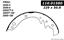 Drum Brake Shoe CE 111.01580