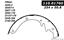 Drum Brake Shoe CE 111.01760