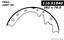 Drum Brake Shoe CE 111.01840