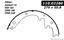 Drum Brake Shoe CE 111.02280