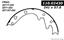 Drum Brake Shoe CE 111.02430