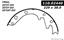 Drum Brake Shoe CE 111.02440