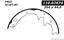 Drum Brake Shoe CE 111.02670