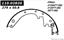 Drum Brake Shoe CE 111.02820