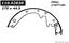 Drum Brake Shoe CE 111.02830