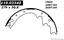 Drum Brake Shoe CE 111.03340