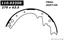 Drum Brake Shoe CE 111.03350