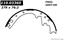 Drum Brake Shoe CE 111.03360