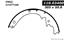 Drum Brake Shoe CE 111.03400