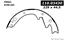 Drum Brake Shoe CE 111.03430