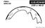 Drum Brake Shoe CE 111.03440