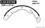 Drum Brake Shoe CE 111.03740