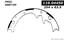 Drum Brake Shoe CE 111.04450