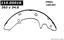 1992 Mercury Topaz Drum Brake Shoe CE 111.05010