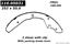 Drum Brake Shoe CE 111.05031