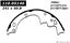 1993 Pontiac Firebird Drum Brake Shoe CE 111.05140