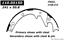 Drum Brake Shoe CE 111.05150