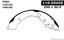 Drum Brake Shoe CE 111.05450