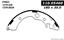 Drum Brake Shoe CE 111.05460