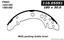 Drum Brake Shoe CE 111.05591