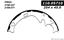 Drum Brake Shoe CE 111.05710