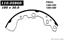 Drum Brake Shoe CE 111.05860