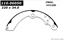 Drum Brake Shoe CE 111.06050