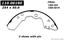 Drum Brake Shoe CE 111.06190