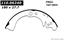 Drum Brake Shoe CE 111.06240