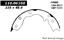 Parking Brake Shoe CE 111.06350