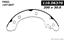 Drum Brake Shoe CE 111.06370