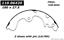 Drum Brake Shoe CE 111.06420