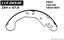 Drum Brake Shoe CE 111.06540