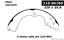 Drum Brake Shoe CE 111.06760