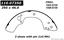 Drum Brake Shoe CE 111.07350