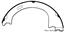 Parking Brake Shoe CE 111.07520