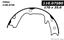 Parking Brake Shoe CE 111.07580