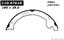 2005 Dodge Grand Caravan Parking Brake Shoe CE 111.07610