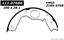 2003 Mitsubishi Montero Sport Parking Brake Shoe CE 111.07680