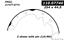 Drum Brake Shoe CE 111.07740