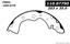 Drum Brake Shoe CE 111.07790