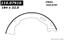 2009 Ford Explorer Parking Brake Shoe CE 111.07910