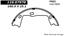 Parking Brake Shoe CE 111.07970