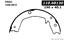 Parking Brake Shoe CE 111.08130