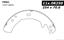 Parking Brake Shoe CE 111.08250