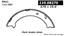 Parking Brake Shoe CE 111.08270