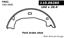 2004 BMW 325i Parking Brake Shoe CE 111.08280