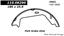 Parking Brake Shoe CE 111.08290